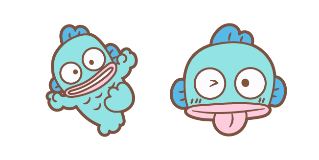 Sanrio Funny Hangyodon курсор