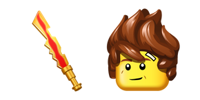 LEGO Ninjago Kai y Espada Elemental de Fuego cursor
