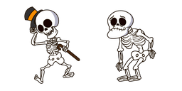 Halloween Funny Skeleton Curseur