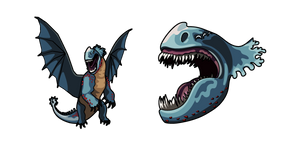 Курсор HTTYD Red Death Dragon