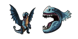 HTTYD Red Death Dragon Cursor