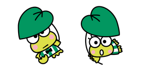 Sanrio Keroppi avec Feuille Curseur