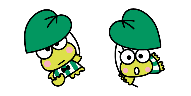 Sanrio Keroppi avec Feuille Cursor