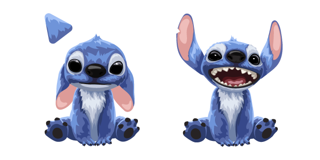 Lilo & Stitch Movie Happy Stitch Cursor