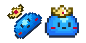 Lindo Terraria Slime Prince Pixel cursor