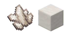 Курсор Minecraft Nether Quartz and Block of Quartz