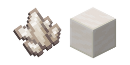 Minecraft Nether Quartz and Block of Quartz Cursor