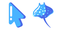 Курсор Minimal Blue Stingray