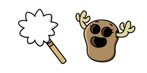 The Amazing World of Gumball Penny Fitzgerald and Pom-Pom Cursor