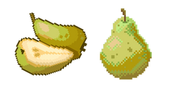 Ripe Pear Pixel Cursor