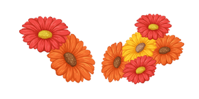 Gerbera Jamesonii alias Marguerites du Barberton Curseur