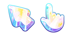 Materials Epoxy Resin with Glitter Cursor