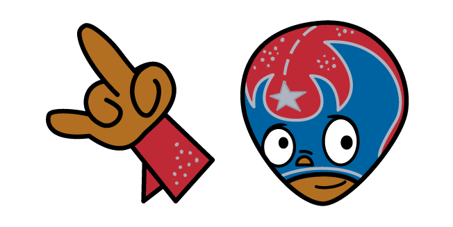 Mucha Lucha Rikochet et Main Cursor
