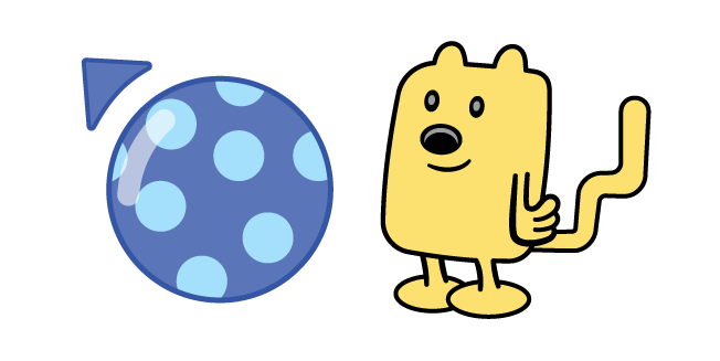  Wow Wow Wubbzy! Balle Bleue et Wubbzy Cursor