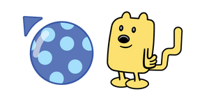  Wow Wow Wubbzy! Balle Bleue et Wubbzy Curseur