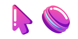 Minimal Gradient Pink Macaron Cursor