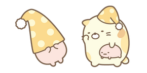 San-X Sumikko Gurashi Tapioca y Neko Dormilones cursor