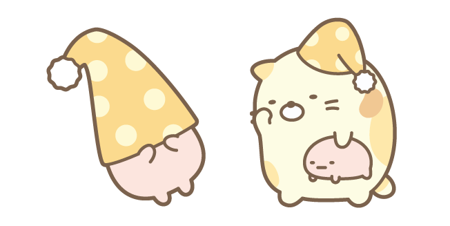 San-X Sumikko Gurashi Tapioca y Neko Dormilones Cursor