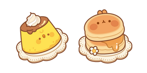 Molang Pancake et Piu Piu Pudding Curseur