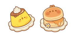 Molang Pancake et Piu Piu Pudding Curseur