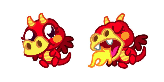 Moshi Monsters Burnie Cursor