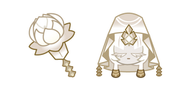 Курсор Cookie Run Mystic Flour Cookie and Staff