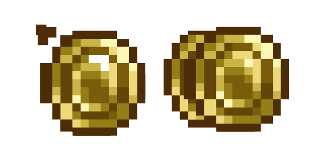 Terraria Gold Coins курсор
