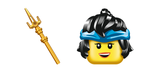 Курсор LEGO Ninjago Nya and Golden Spear
