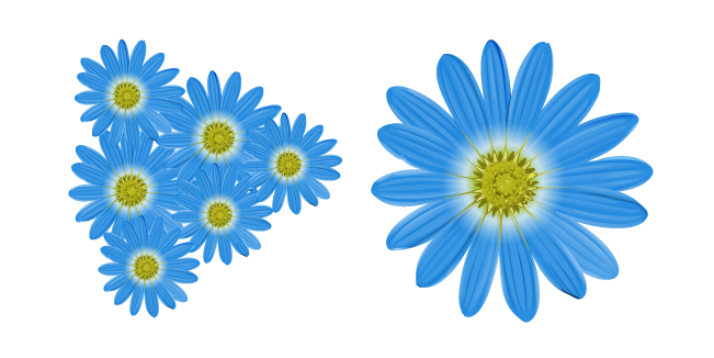 Felicia Amelloides aka Blue Daisies курсор