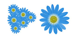 Felicia Amelloides aka Blue Daisies Cursor
