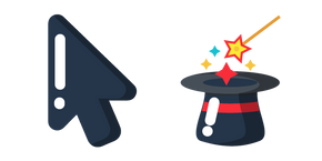 Minimal Magician Hat Cursor