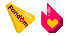 Fandom Logo Cursor