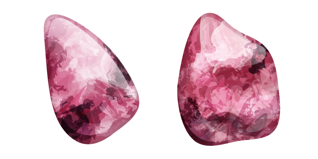 Pink Rhodonite Crystal Cursor