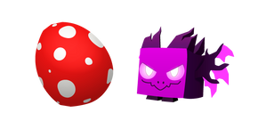 Roblox Pet Simulator Agony and Mushroom Egg Cursor