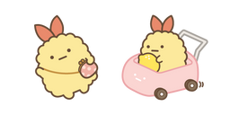 San-X Sumikko Gurashi Ebifurai No Shippo con Bolso Cursor