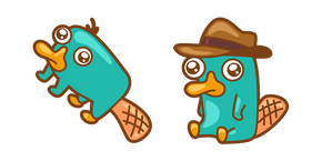 Kawaii Perry the Platypus Cursor