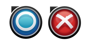 Squid Game Voting Buttons Cursor