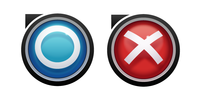 Squid Game Voting Buttons Cursor