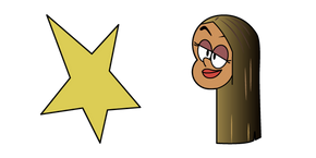 The Loud House Alisa Barela and a Star Cursor