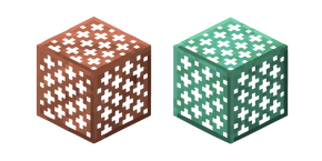 Minecraft Normal and Oxidized Copper Grates Cursor