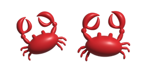 Курсор Simple 3D Red Crab
