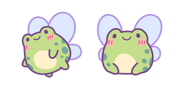 Курсор Cute Fairy Frog with Wings