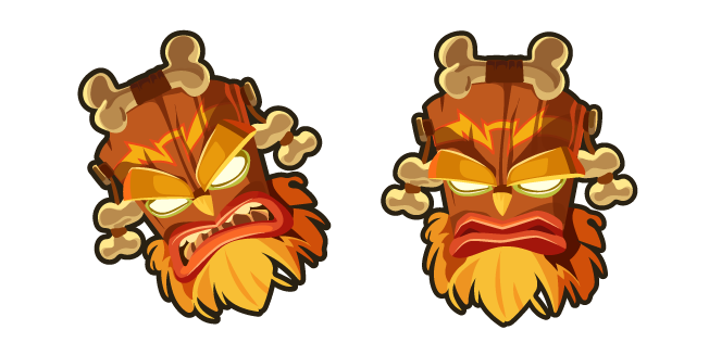 Crash Bandicoot Uka Uka Cursor