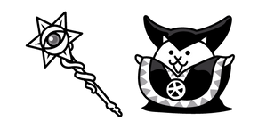 The Battle Cats Thaumaturge Cat y Bastón cursor