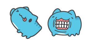 Lindo Bugcat Capoo Sonriente cursor