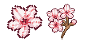 Курсор Sakura Flowers Pixel