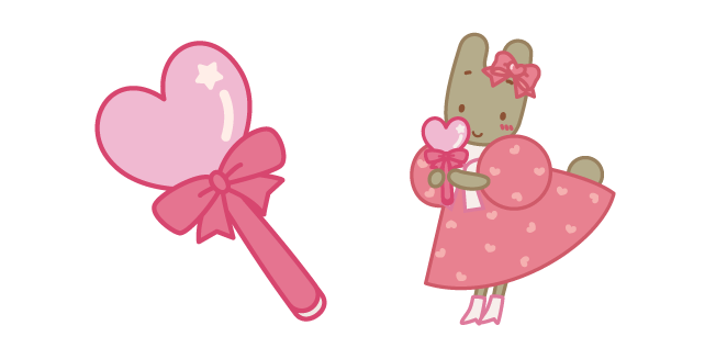 Sanrio Marroncream and a Wand Cursor