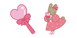 Sanrio Marroncream and a Wand Cursor