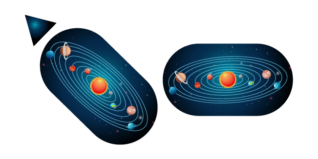 Solar System Cursor