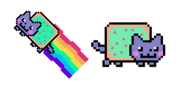 Курсор Vaporwave Nyan Cat Meme